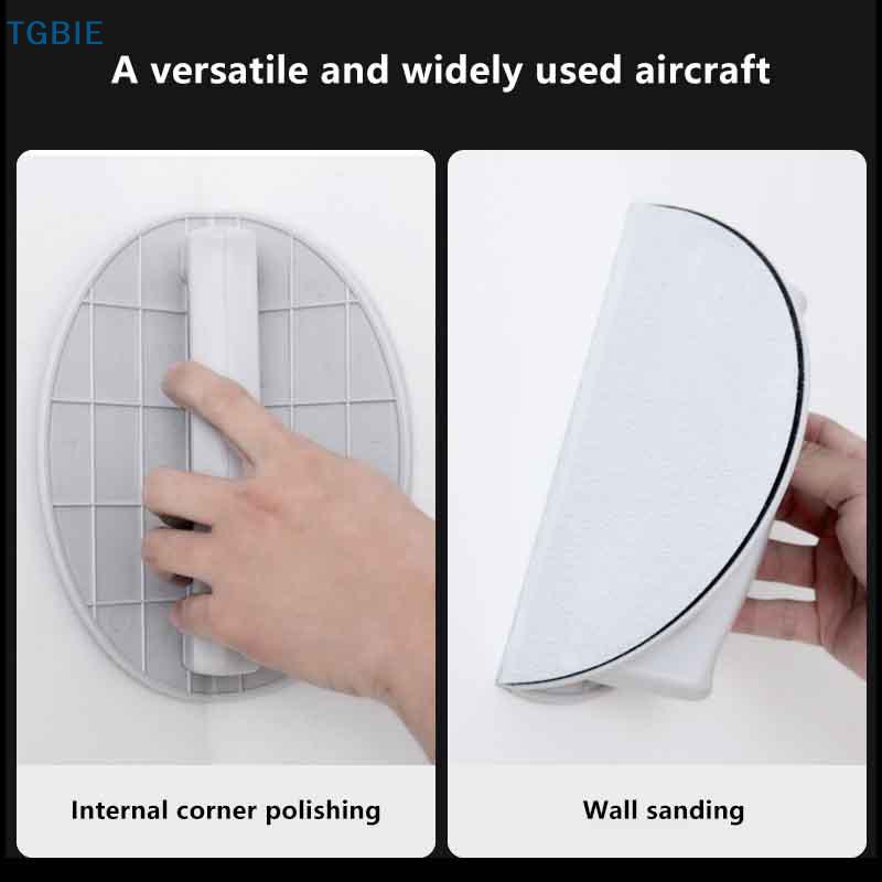 [TL]Multifunctional Semi-Circular Angle Sanding Sandpaper Self-adhesive 90 Degree Sandpaper Holder High-end Putty Polishing Tool