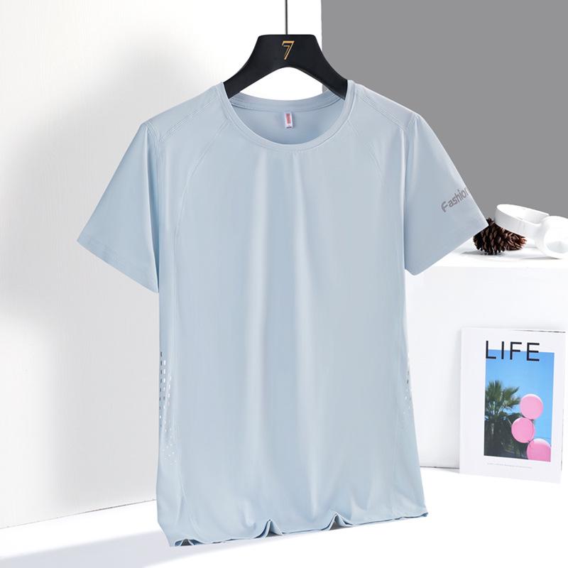 2025 Women s Summer Quick-Dry Cool Silk Yoga & Running Top L