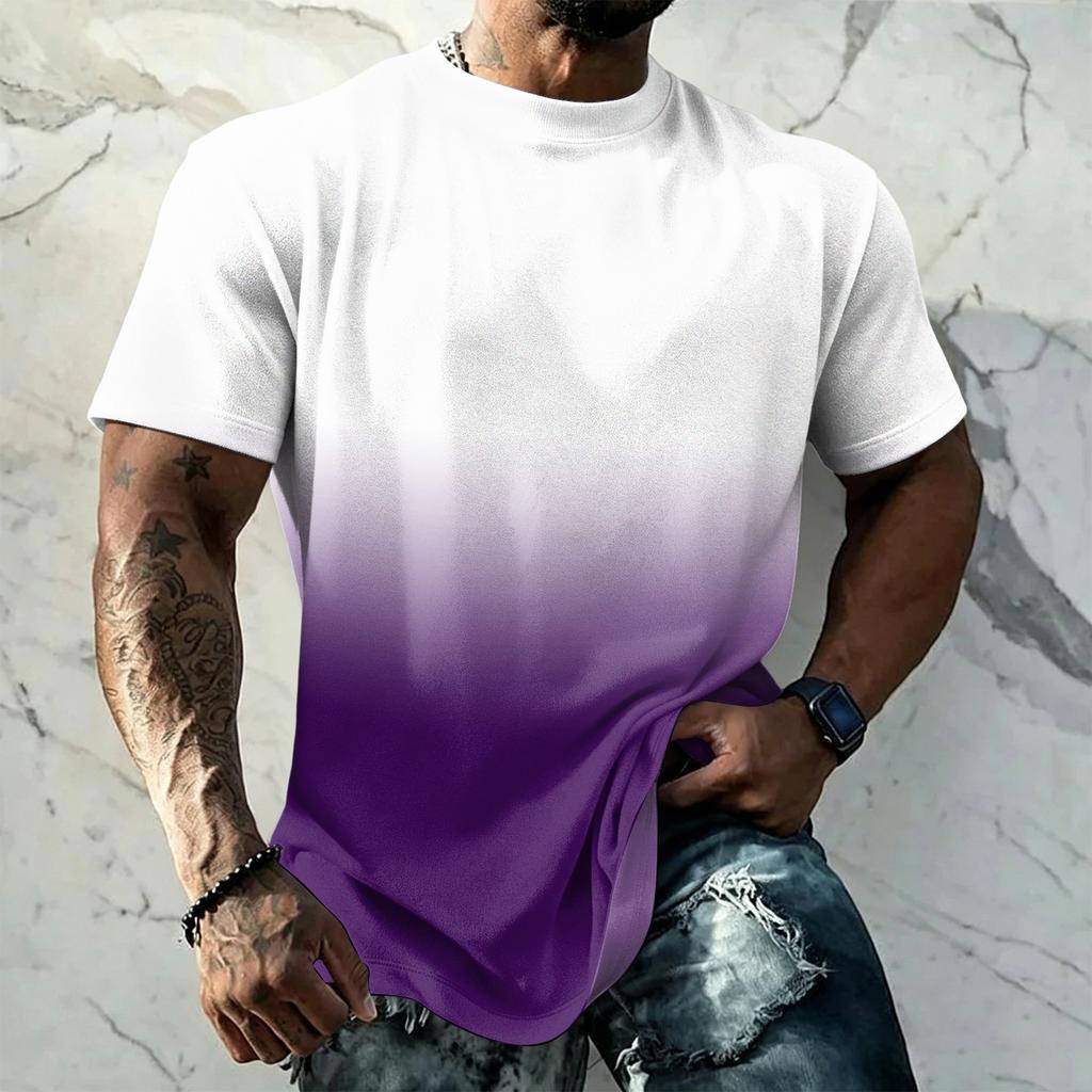 Men’s Vintage Short Sleeve T Shirt Loose Fit Breathable Summer Athletic Streetwear Casual Daily Top for Everyday Wear