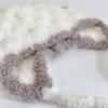 Lamb Plush Animal Hats Scarf Fashion Design Plush Hat with Scarf Children Fleece Hat  Ear Protector