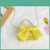 Stylish Cotton Girl Handbag With Artificial Pearl Embellishments For Daily Use