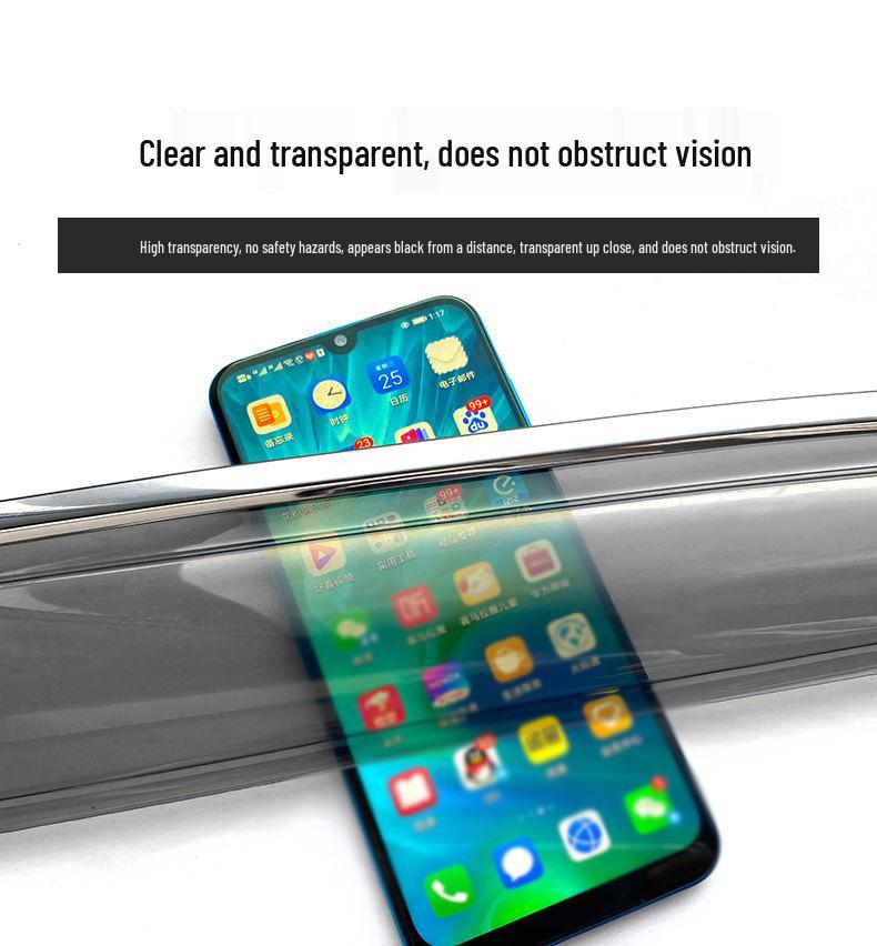 Geely Geometry C 2020 Regen- und Sonnenschutz - Auto-Fenster-Modifikations-Schutzleiste