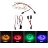 5-8V RC Airplane LED Light Strip Remote Control Bright & Waterproof for Flying Wing & Fixed Wing Easy Install Night Flight Safe
