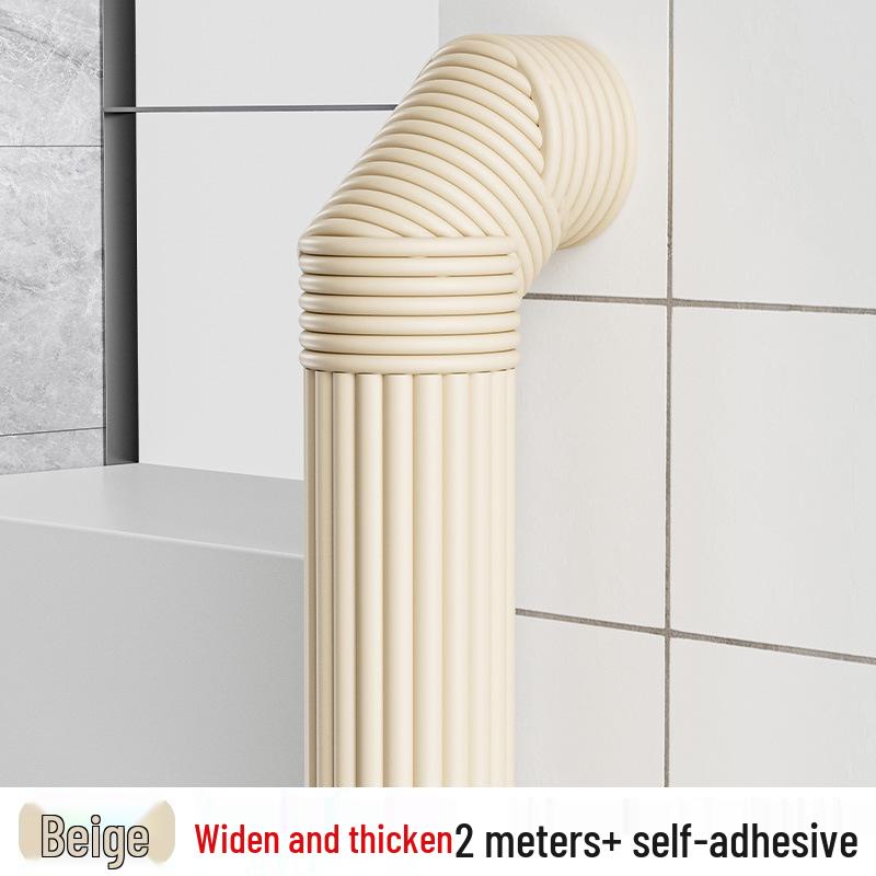 Selbstklebende Winterrohrisolierung: Isolierte Baumwollabdeckung für Außenwasserleitungen