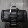 Retro Men's Hand Luggage Bag Leather Travel Bag Top Layer Cowhide Large Capacity One Shoulder Messenger Bag Casual Laptop NZPJ