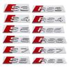 ABS Car Trunk Emblem Sticker for S Sline RS6 RS8 S3 S4 S5 S6 S8 RS3 RS4 RS5 Logo SQ3 SQ7 A3 A5 A8 Rear Tail Badge Accessories