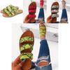 Stylish Women's Snakeskin Slippers Casual Flats Sandals Perfect For Summer Days