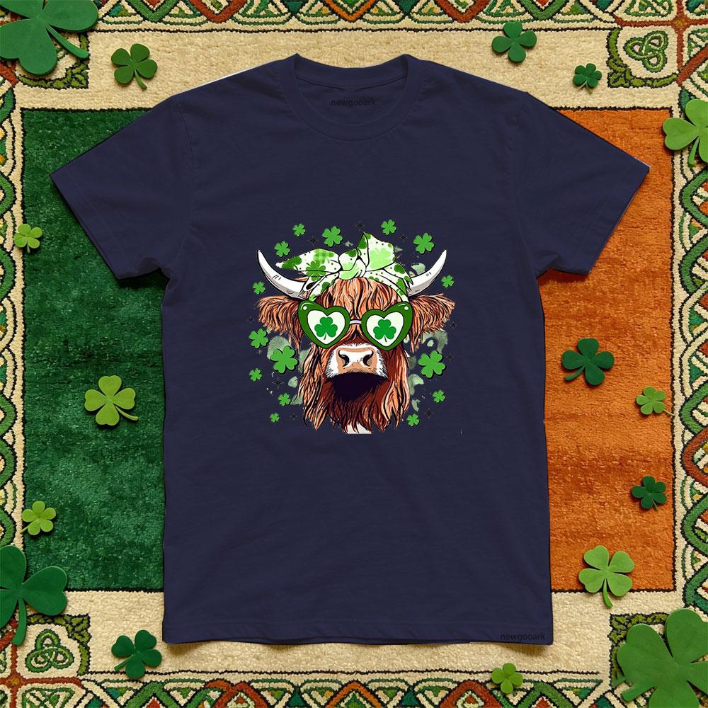 

Saint Patrick green Retro printed T shirt Adult lucky Irish cotton funny festival Casual Unisex Women Unisex Party tee 3XL