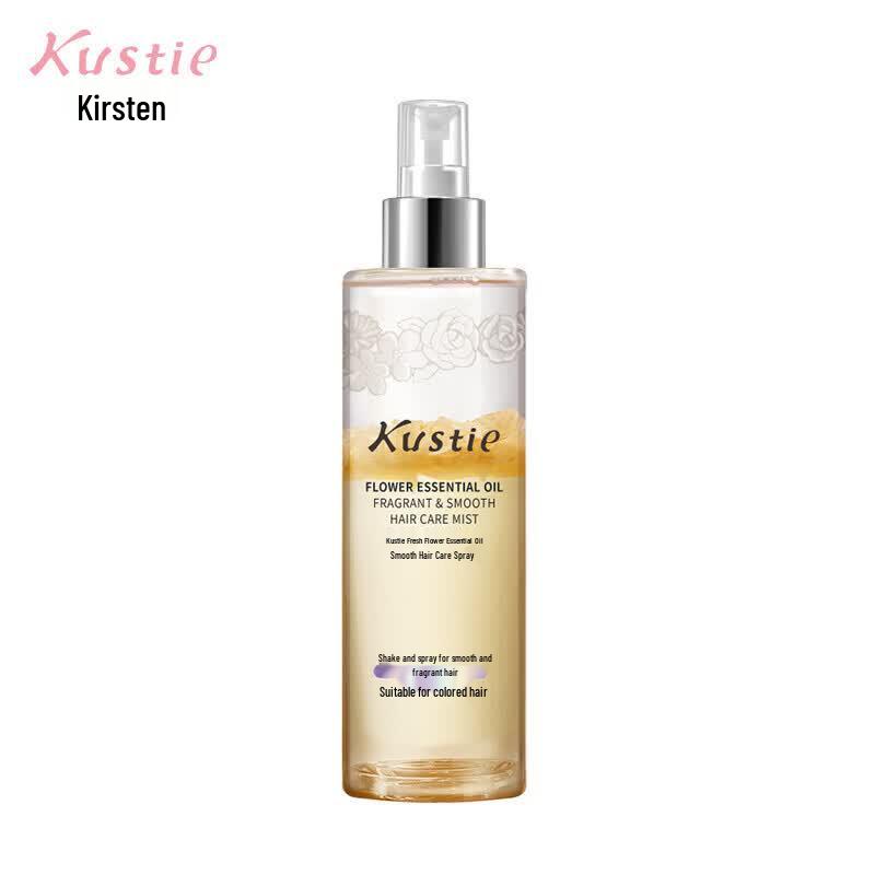 Kustie Flower Essential Oil Smooth Hair Spray 120ml