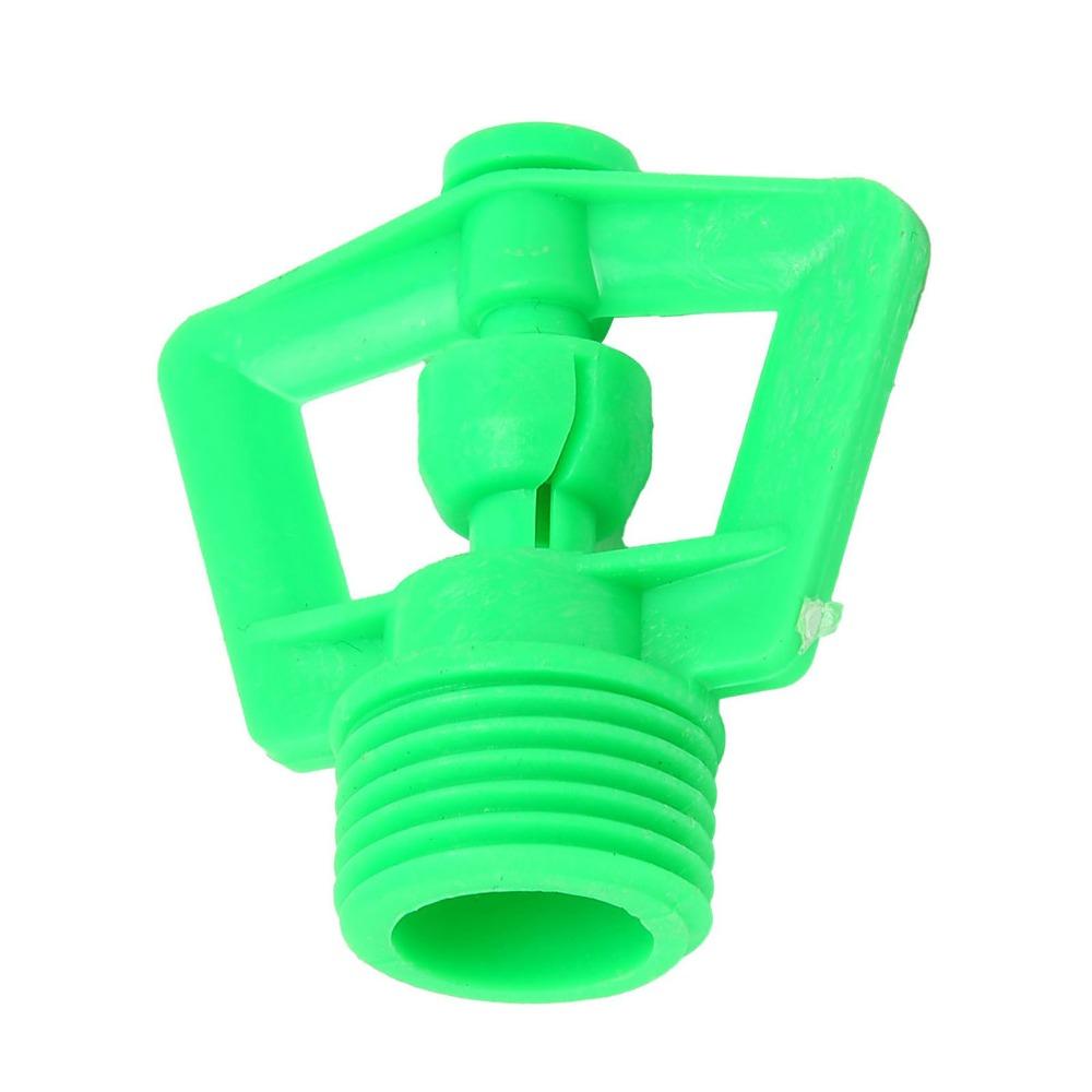 10PCS G1/2 Male Thread Irrigation Sprinkler 360 Degree Lawn Sprinkler  Garden Lawn Irrigation