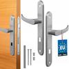 Door Handle Small Length Al 72 Silver Key