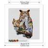 New Arrival 5D DIY Full Circle Diamond Painting "Owl" Embroidery Cross Stitch Home Decor Gift