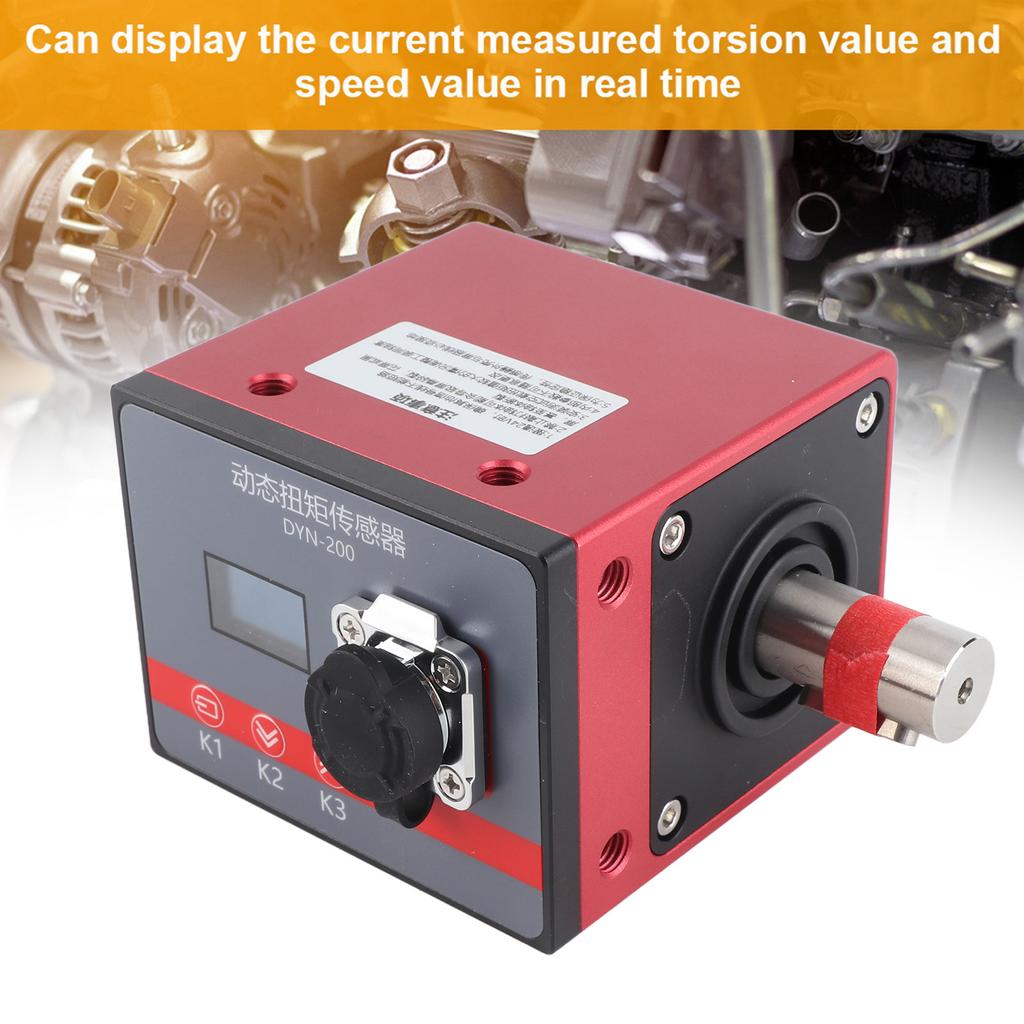DYN?200 100N.M Dynamic Torsion Sensor Motor Speed Power Tester Measurement Detector