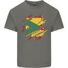 Torn Grenada Flag Grenadians Day Football Unisexs Light Cotton Tshirt