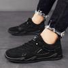 Summer New Fly-woven Large Mesh Breathable and Comfortable Outdoor Travel Shoes Free Lace-up Foot Cover Sports Low-top Trendy Men's Shoes