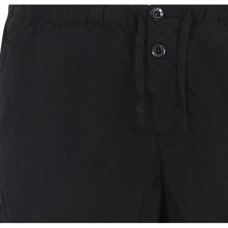 Stone Island Logo Belt Straight Leg Swim Shorts Men swimwear L1S15B100003S0043-V0029