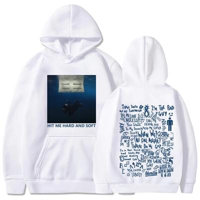 Hit Me Hard and Soft Tour Hoodie Billie Pullover Men Hoodies Sudaderas Male