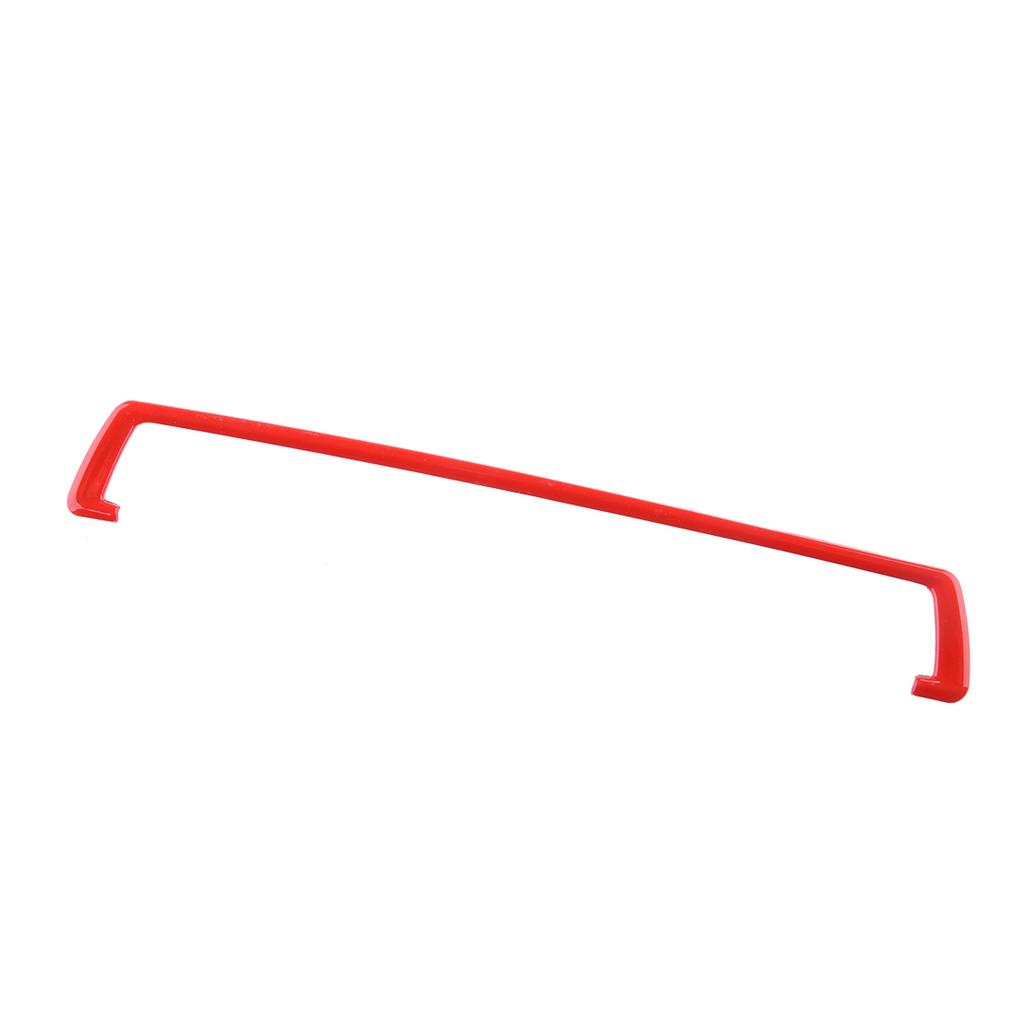 2 Stück/Set Rotes Auto Klimaanlage Klimaregelung Drehknopf Schalter Panel Streifen Verkleidung Rahmen Dekoration Passend für Honda Civic 2016 2017 2018 2019 2020