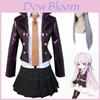 Danganronpa Kyoko Kirigiri Cosplay Kostume Sæt med Fantastisk Lilla Design