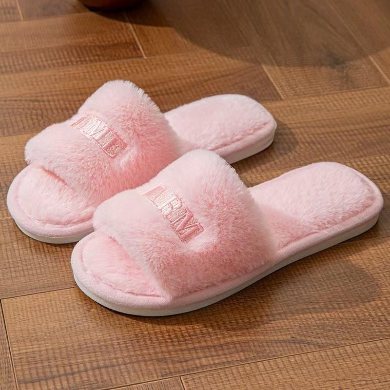 Cat cotton slippers women's autumn and winter home indoor universal soft bottom non-slip silent warm cartoon fluffy slippers