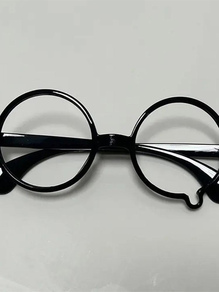 Fashion Eyewear Halloween Cosplay Cute Accessories Gift Y2K Anime Crying Glasses Dripping Tears Black Frame Unisex Retro Glasses