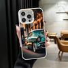 Classic Vintage Retro Car Shockproof Phone Case for iPhone 17 Air 16 16E 15 Pro Max 14 Plus 13 Mini 12 Back Cover Anti Fall Fund