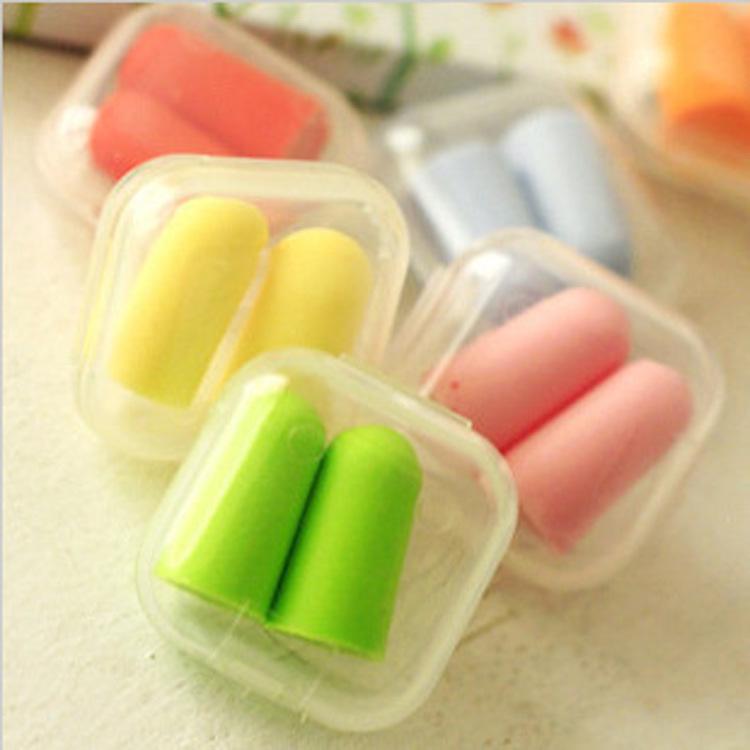 Slow Rebound Noise Reduction Soundproof Earplugs for Sleep and Learning