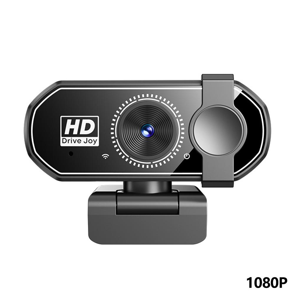 USB Plug & Play 1080P/2K/4K HD Webcam for Laptop & Desktop Auto-Focus Streaming Camera for Online Classes/Live Video