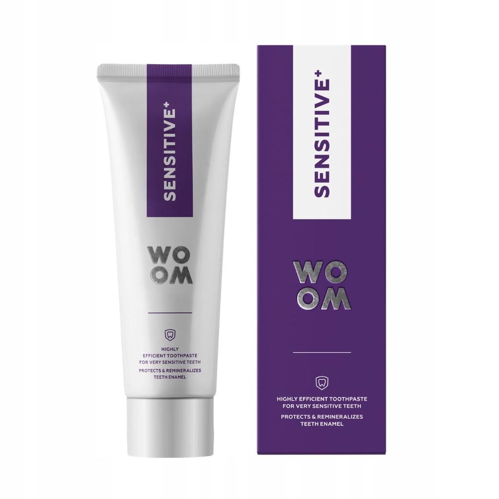 WOOM Sensitive+ pasta do wrażliwych zębów 75ml