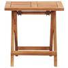 Tavolino da Giardino Pieghevole 40 x 40 x 40 cm Legno di Acacia Massello