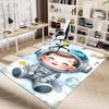 1PC space explorer astronaut Non-Slip Floor Carpet Compatible for Office&Living Room&Bedroom&Dining room - Flat-Weave Machine-W315