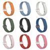 Geflochtenes Nylon Sportarmband Elastisches Bizepsband Fitness-Tracker-Armband für Google Fitbit Air für Damen Herren