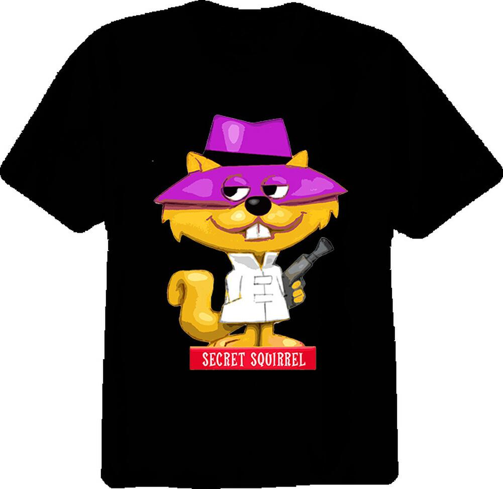 

Secret Squirrel Detective T Shirt Mens Womens Tees Top 3XL