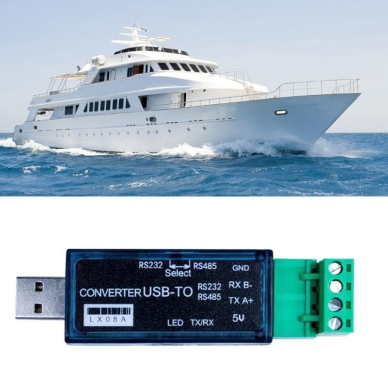 High Speed USB RS485 RS232 Converter Support 115200bps Baud Rate Industrial Grade USB To Serial Converter for Automation