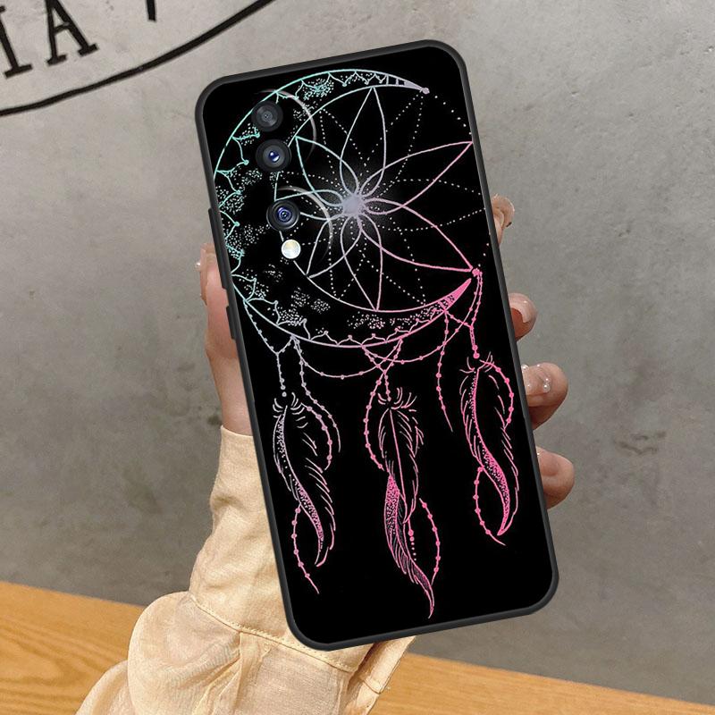 The Dream Catcher Mandala Case For Honor Magic 5 6 7 Lite Cover For Honor 200 Pro 400 50 70 90 X9 X8a X8b X9a X9b X9c