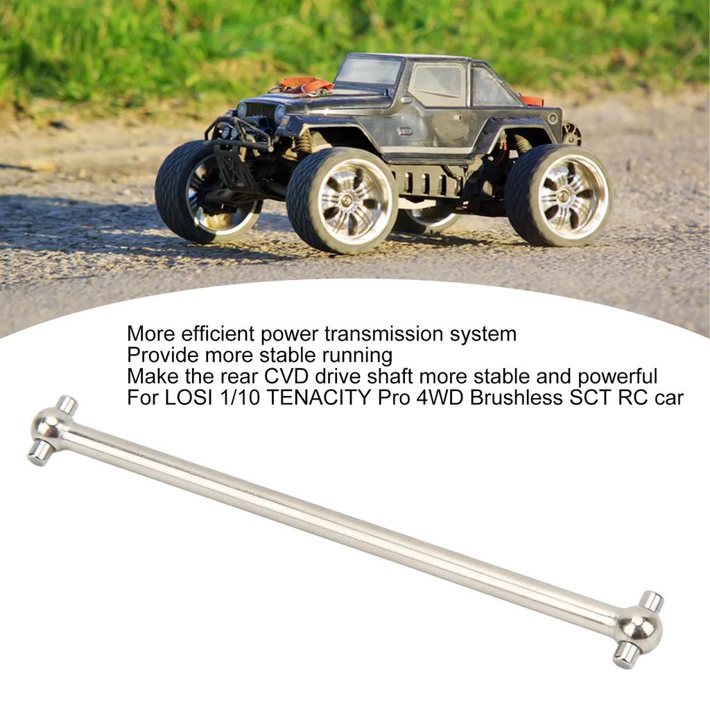 Steel Center Rear Driveshaft Dogbone Driving Shaft for LOSI 1Celsius10 TENACITY Pro 4  Brushless   RC Car