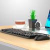 Ergonomic K15 USB Computer Keyboard Plug And Play For PC Laptop Typing Comfort And Long Use ABS Build