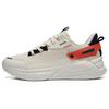 361 NFO Knitted Fabric Abrasion Resistant Cushioning Low Top Sports Casual Shoes Men's White Green 672116705