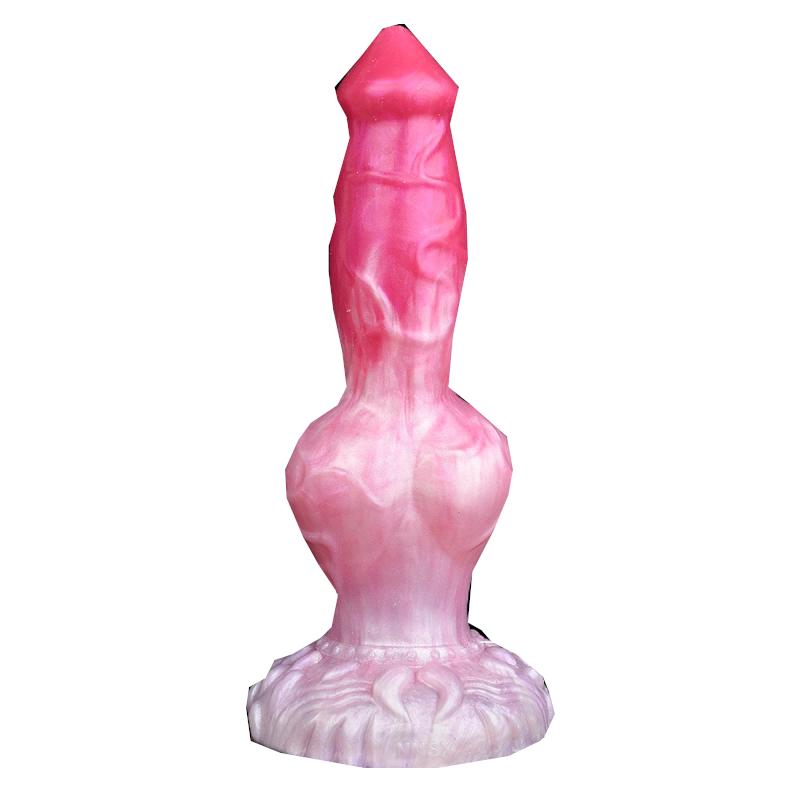 Realistischer Großer Gekrümmter Dildo Starke Saugkraft Analmassage Butt Plug Riesige Nicht Vibrierende Butt Plugs