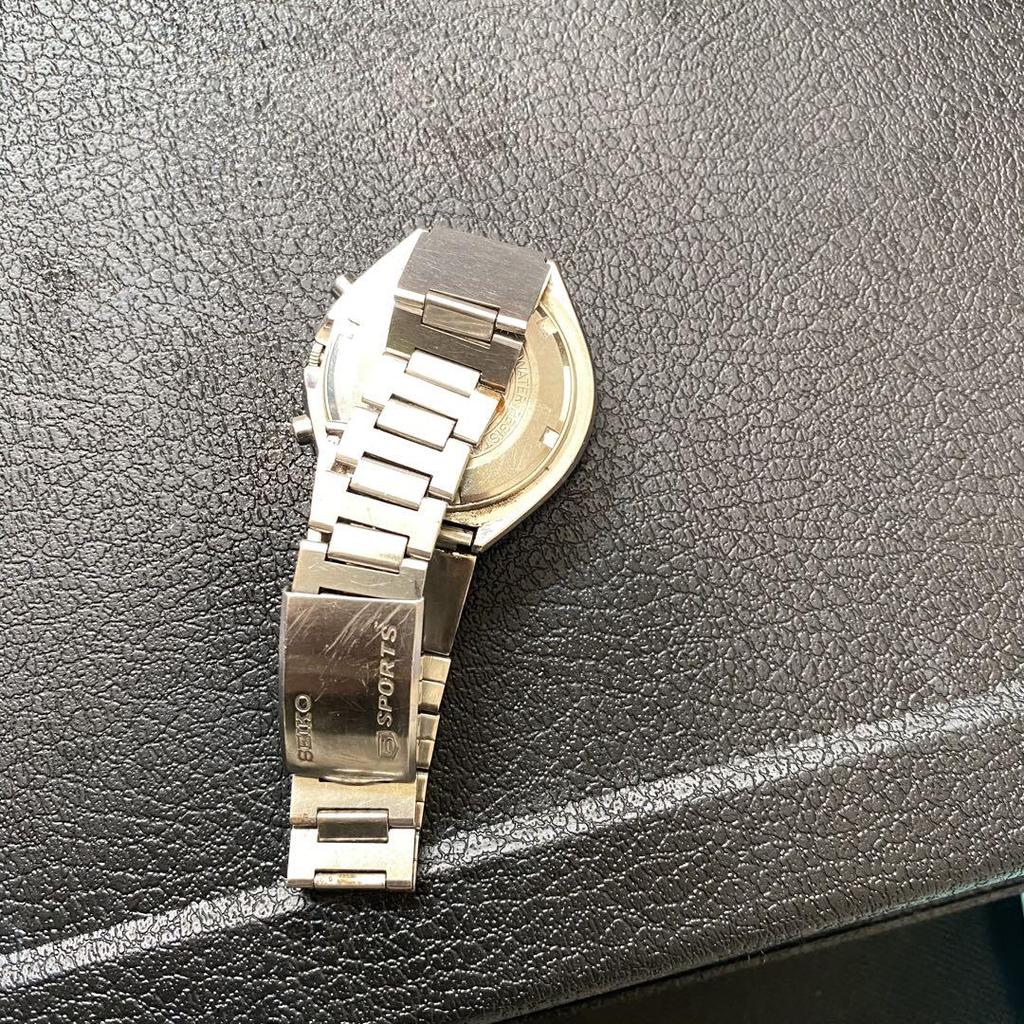 [USED] Rare! Working Seiko 5 Speedtimer Automatic Watch