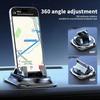 Car Phone Holder 360 Degree Rotation, Suitablefor Car Navigation In-car Dashboard, Horizontaland Vertica Screen Adjustment Angle
