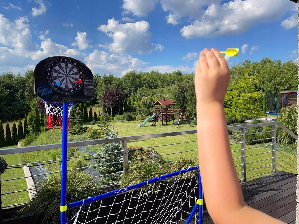 3in1 Basketball Set Goal Ball Darts Basket Backboard Kids