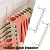 Space Saving Clothes Hanger Stainless Steel Closet Organizer Multifunctional Clothes Drying Rack