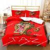3D Print Cartoon T-Tasmanian Devil Bedding Set Boys Girls Twin Queen King Size Duvet Cover Pillowcase Bed boys Adult Bedroom