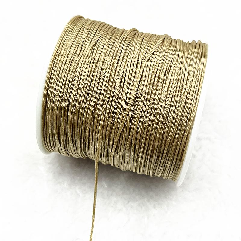 5yards 1.5mm Nylon Cord Thread Chinese Knot Macrame Cord Bracelet Braided String DIY Tassels Beading Shamballa Thread