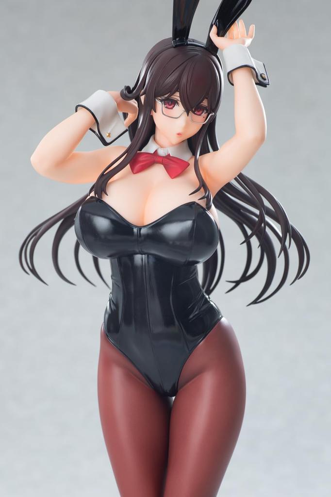 Orkidéfrö Succubus Stannade Fuyuko Sakuramachi Kaninvåg Målad Komplett Figur Livsversion. 1/6 PVC/ABS (PVC320)