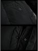 Men's Winter Mid-Length Hooded Cotton Coat - Plus Size, Thick & Warm, Cold-Resistant