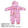 Cartoon Raincoat Kids Children Jumpsuit Rainwear Boy Girl Waterproof Poncho