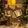 Decorate Christmas decorations, wind lights, luminous house ornaments, creative night lights, electronic candle lights, Christma
