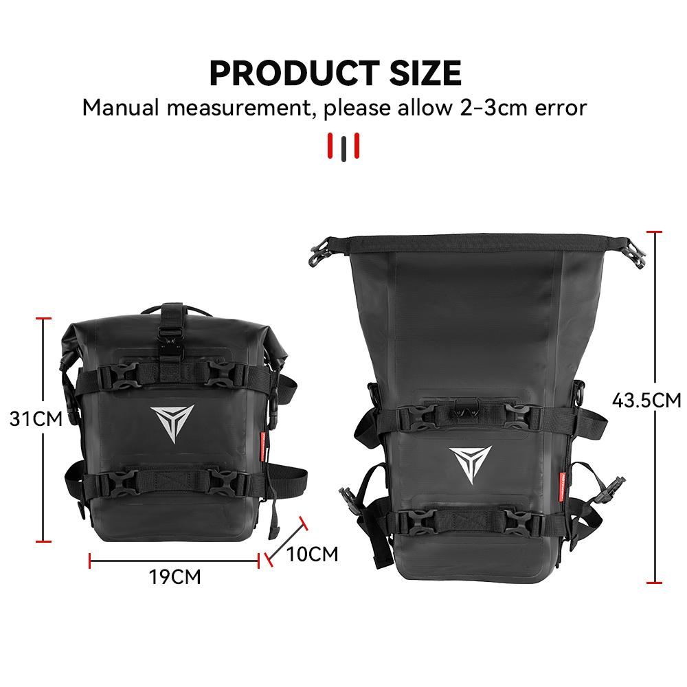 For BMW R1200GS R1250GS For HONDA NC750X CB500X Motorcycle Frame Crash Bars Waterproof Bag Bumper Repair Tool Placement Bag
